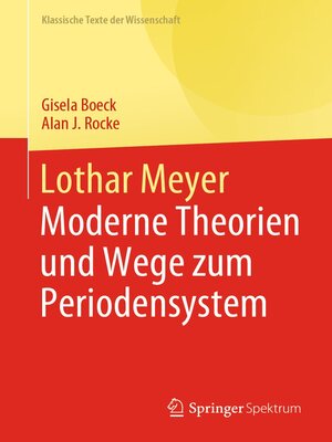 cover image of Lothar Meyer